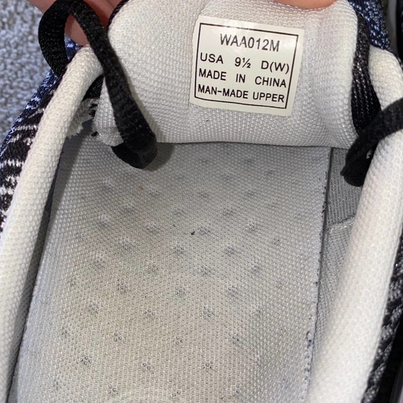 9.5 Propet TravelFit Pro Black & White Womens Sneakers Shoes - Picture 6 of 8